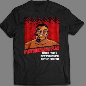 EVERYONE HAS A PLAN PUNCH VIDEO GAME SHIRT